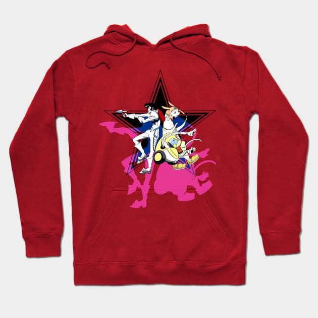 Space Dandy- Dandy Crew Hoodie by Visual_Discord